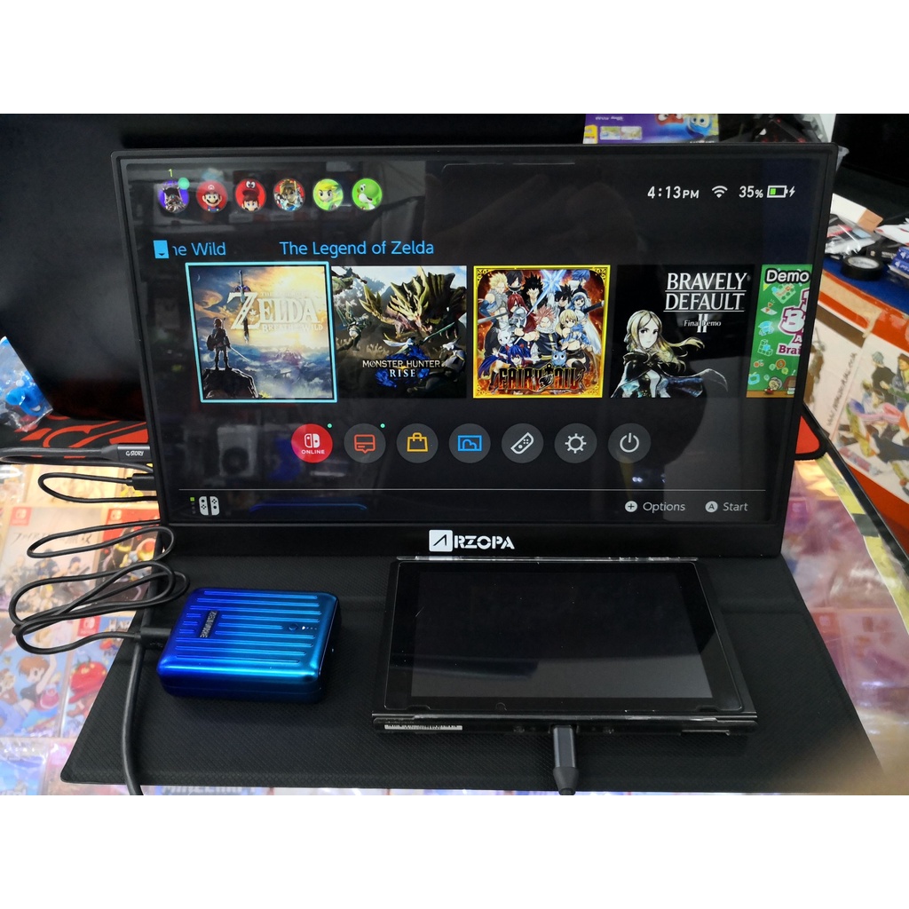 [พร้อมส่ง ทันที]ARZOPA Mobile Monitor Portable จอพกพา รองรับทั้ง Nintendo Switch, PS5, PS4 & PC