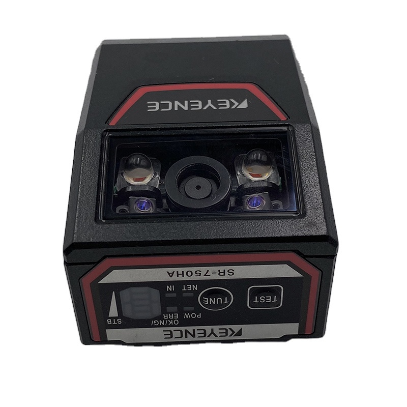 เครื่องอ่านบาร์โค้ด SR-750 ของญี่ปุ่น SR-750 เครื่องอ่านรหัส QR ขนาดเล็กประเภทระยะสั้นใหม่เอี่ยม