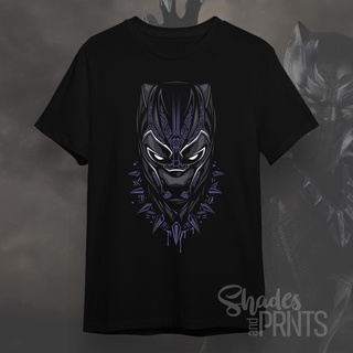 เสื้อยืดBlack Panther Wakanda Customized Shirt Marvel Unisex Comics Comfortable Premium Shirt