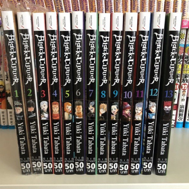 Black Clover  เล่ม1-13  สภาพสะสมครับ