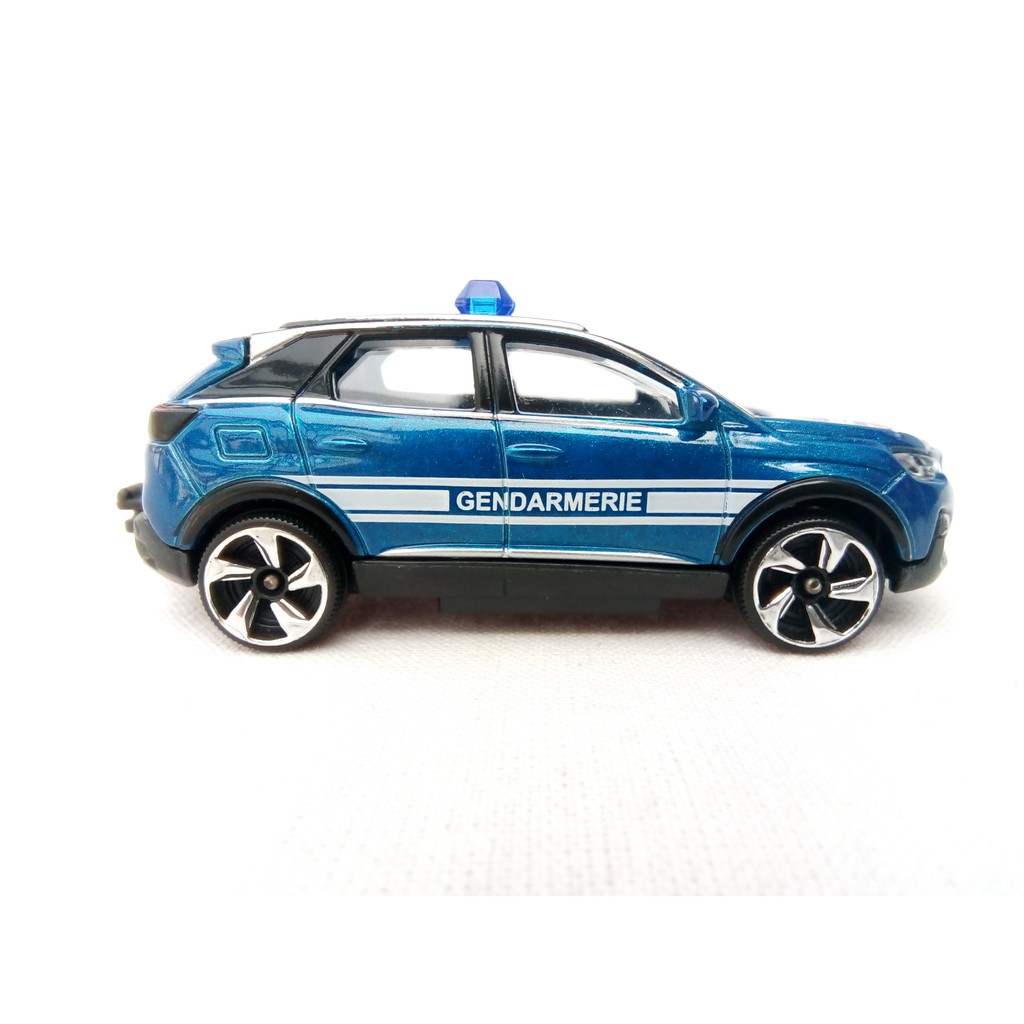 Majorette Peugeot 3008 GT Gendarmerie Bleu Foncé - Échelle 1:61, Pack