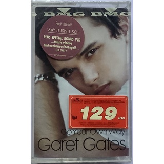 Cassette Tape เทปคาสเซ็ตเพลง Gareth Gates Go You Own Way ลิขสิทธิ์ ซีล