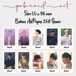 โฟโต้การ์ดโพลารอยด์ ลายศิลปินเกาหลี Kpop Day6 Day 6 Every Day