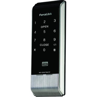 กุญแจดิจิทัลล็อก FORCE LOCK MD-S200 สีดำ FORCE LOCK MD-S200 BLACK DIGITAL LOCK