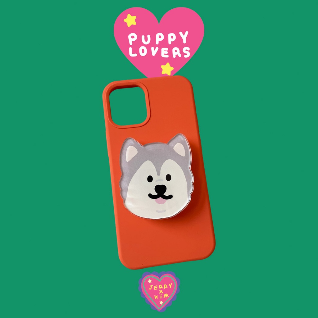 Puppy lovers Piper the Siberian Husky club griptok💖 รหัส318
