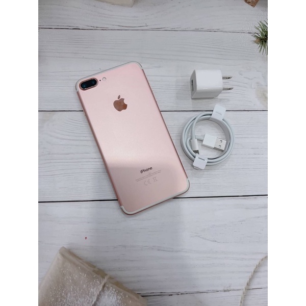 #8872 iPhone 7 Plus (32gb) สีชมพู มือสอง เครื่องศูนย์ไทย TH 🇹🇭 สภาพสวย แบตใหม่ 100% การใช้งานปกติทุกอย่าง📲