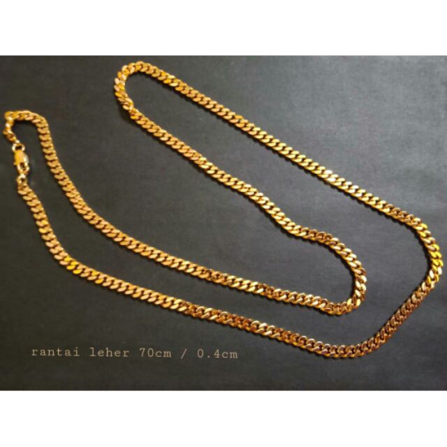 โซ่คอทองคํา Suasa 18K (RL15)
