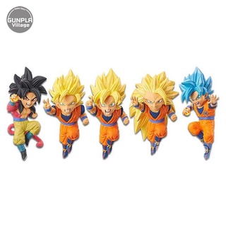 [ครบ Set 5 กล่อง] Banpresto WCF DragonBallZ World Collectable Figure Dokkan Battle 5th Anniversary 4983164161120 (Figue)