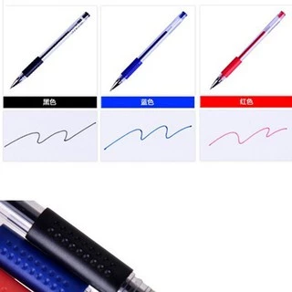 (P-022) ปากกาเจล มี3สี 0.5mm หัวปกติ/หัวเข็ม Classic 0.5 มม.(สีน้ำเงิน/แดง/ดำ) ปากกาหมึกเจล