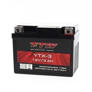 TRW (ทีทีดับบลิว) YTX-3 แบตเตอรี่รถจักรยานยนต์