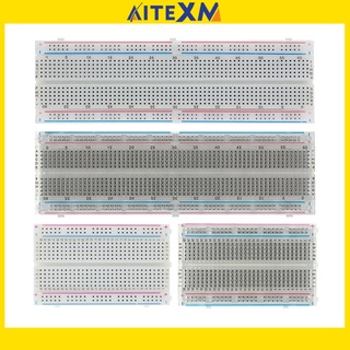 400 คะแนน Breadboard 830 คะแนน Breadboard Mb-102 Solderless Pcb แผ่นบอร์ดทดสอบ 400 Hole Breadboard Mb102