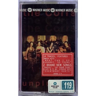 Cassette Tape เทปคาสเซ็ตเพลง The Corrs Unplugged ลิขสิทธิ์ ซีล