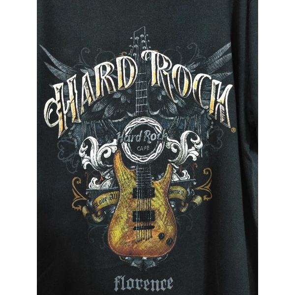 เสื้อยืด มือสอง ลายมันส์ hard rock cafe อก 48 ยาว 30