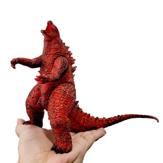 โมเดลซอฟ Godzilla ก็อตซิลล่า สีแดง ท่าคำราม ขนาด18cm.