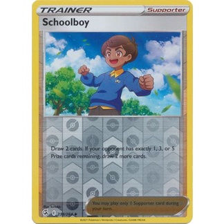 [การ์ดโปเกมอน] Schoolboy - 2328/264 - Uncommon Reverse Holo (Fusion Strike)