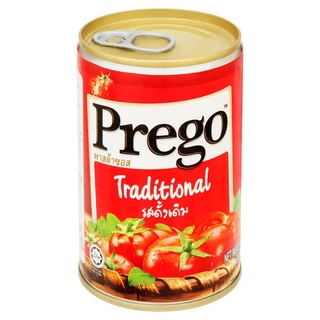 🚚พร้อมส่ง!✅ พรีโก้ พาสต้าซอสมะเขือเทศ รสดั้งเดิม 300กรัม Prego Traditional Pasta Sauce 300g