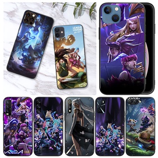 เคสโทรศัพท์มือถือแบบนิ่ม ลาย League Of Legends สีดํา สําหรับ vivo Y53 Y55 s Y21 Y33S Y21S Y20 Y30 Y31 2021 Y30 Y50 Y51 2020