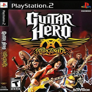 แผ่นเกมส์[PlayStation2] Guitar Hero Aerosmith (USA)