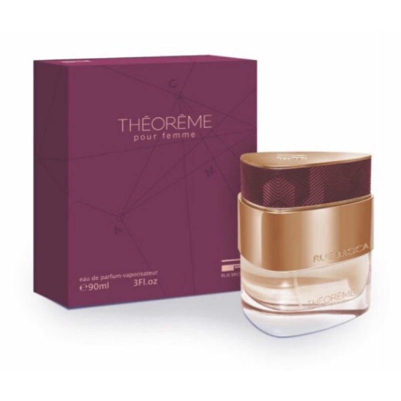 น้ำหอม แท้100% Afnan Theoreme Femme 90ml EDP by Rue Broca