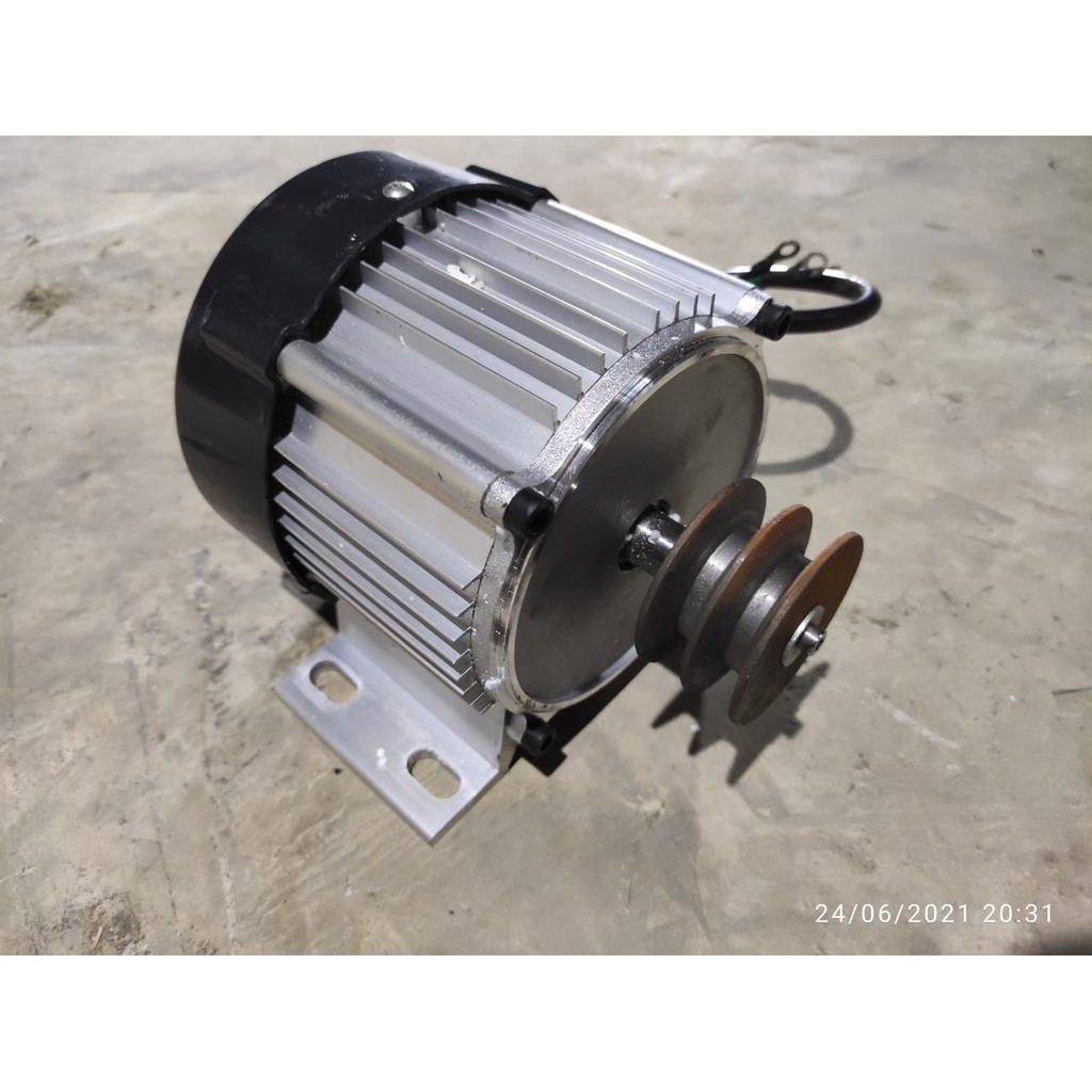 มอเตอร์บัสเลส หัวพูเลย์ bldc HLD 48v 1000w,1500w