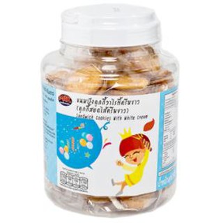 เอ็มแอนด์เค ขนมปังคุกกี้วาไรตี้ครีมขาว ขนาด 540กรัม M&amp;K SANDWICH COOKIE VARIETY WHITE CREAM