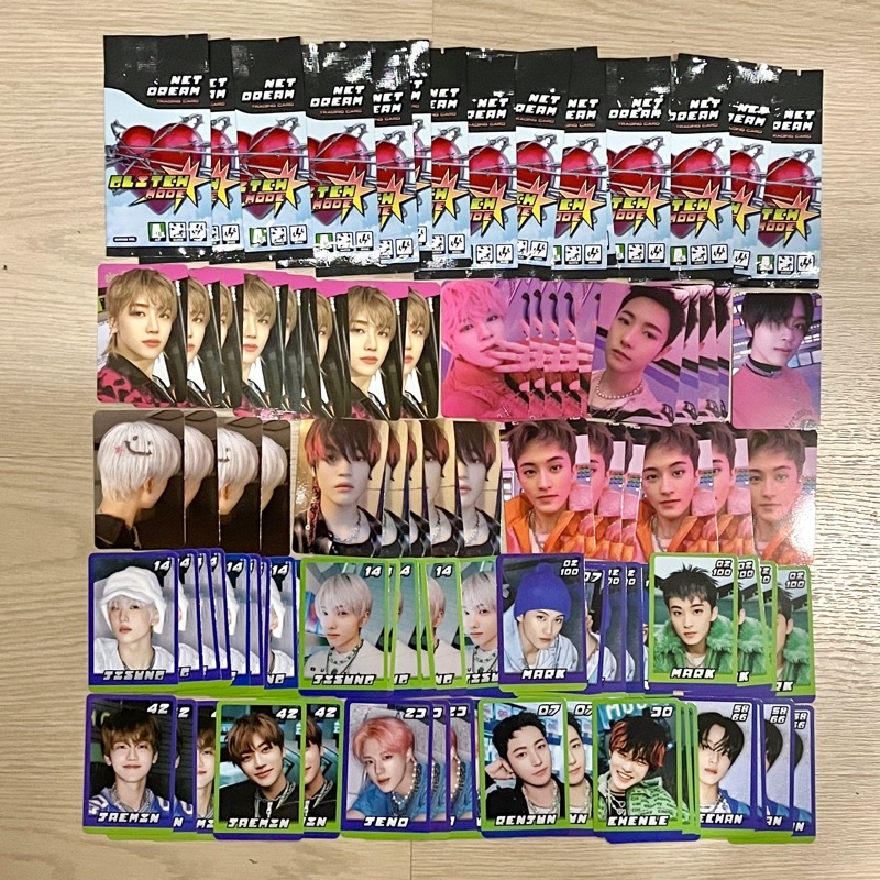 พร้อมส่ง Trading card set การ์ดแท้💯 NCT DREAM POP UP STORE - Glitch Mode