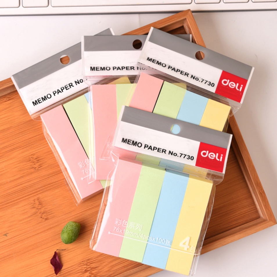 Stick Note Color Memo Pad Stick Note Pad กาวหมายเหตุ
