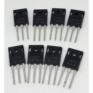 47N60C3  MOSFET TO:247 47A 650V แพ็ค2ตัว