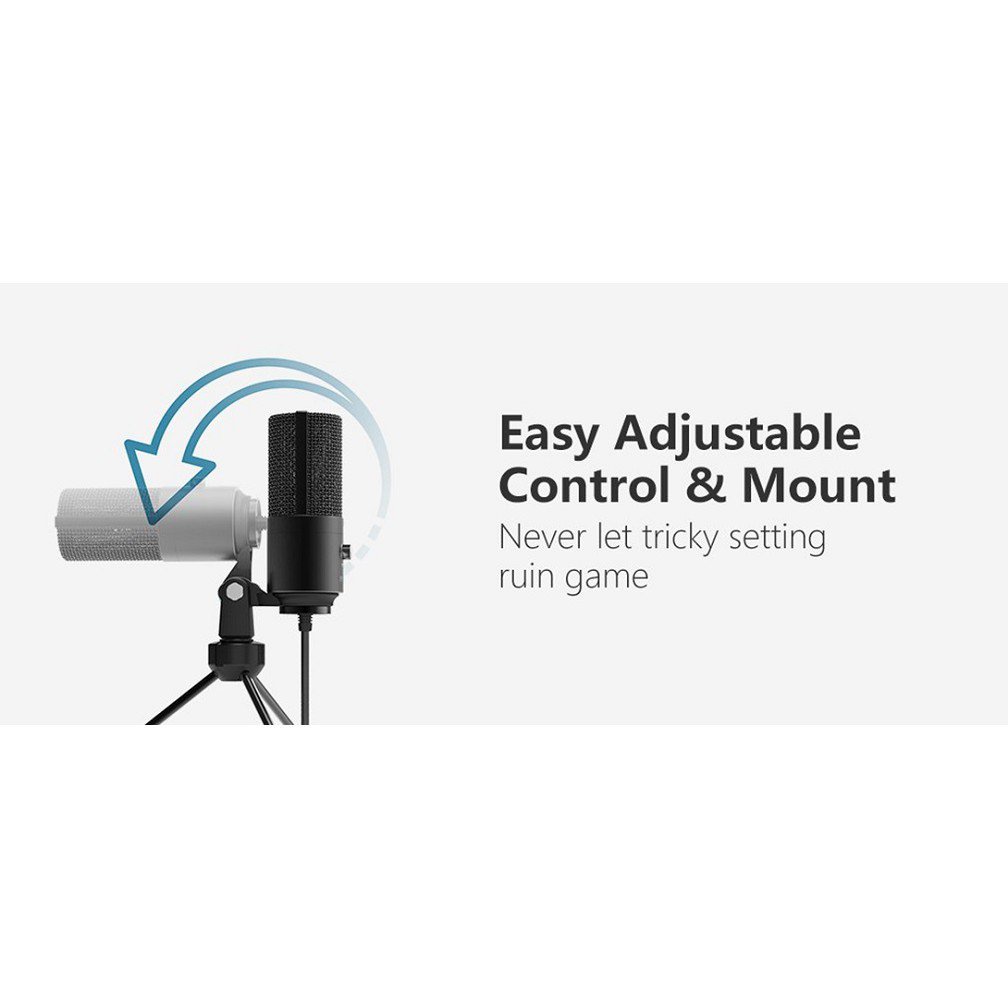 Fifine K669B Metal Condenser USB Microphone Recording Microphone For ...