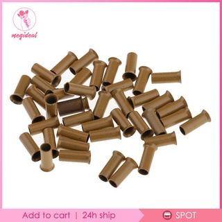 1000x Copper Tube Beads Micro Link Rings Lined for Hair Extensions Apply