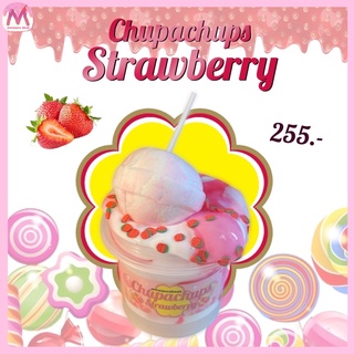 สไลม์ DIY “Chupachups Strawberry” | minaynoslimes