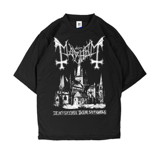 Mayhem band Shirt - DEMYSTERIIS DOM SATHANAS เสื้อยืด พรีเมี่ยม สําหรับผู้ชาย และผู้หญิง