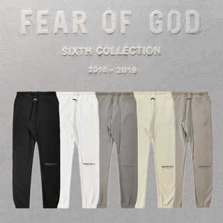 FOG FEAR OF GOD กางเกง Essentials double line guard กางเกงผู้ชายกีฬา