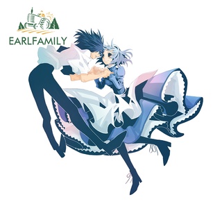 Earlfamily สติกเกอร์ไวนิล ลายอนิเมะ Howls Moving Castle สําหรับติดตกแต่งรถยนต์ 13 ซม. x 12.5 ซม.