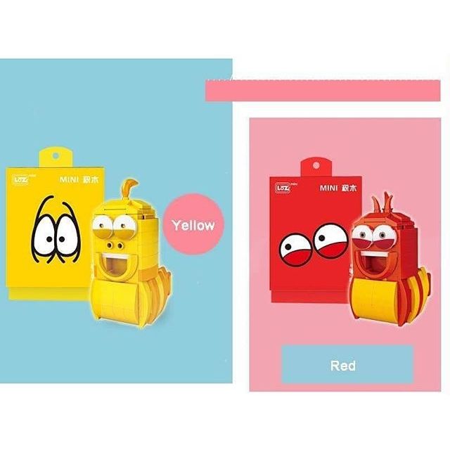 Loz mini ชุด หนอนลาวา