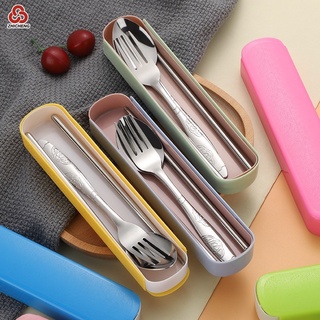 portable cutlery set ชุดช้อนส้อมตะเกียบแบบพกพา