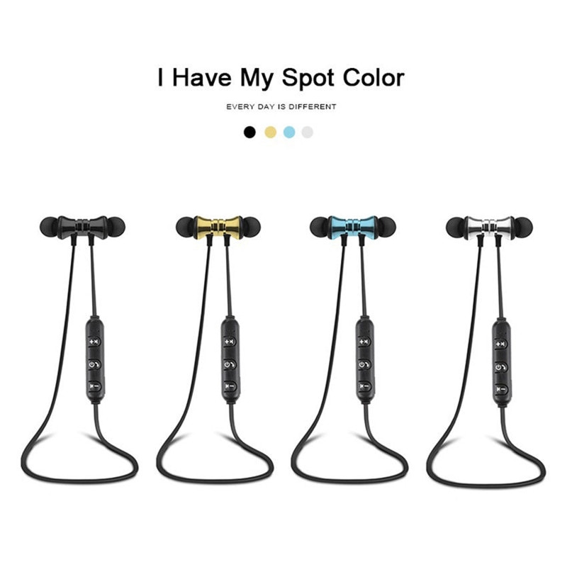 หูฟังบลูทูธไร้สาย แม่เหล็ก XT11 พร้อมไมโครโฟน สําหรับ iPhone Samsung Xiaomi