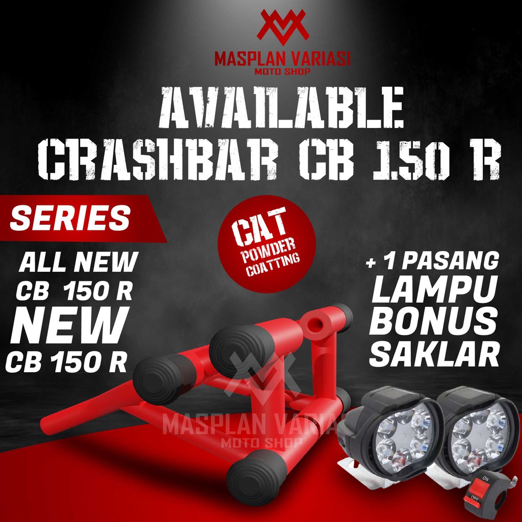 แครชบาร์ / ท่อใหม่ Cb150r