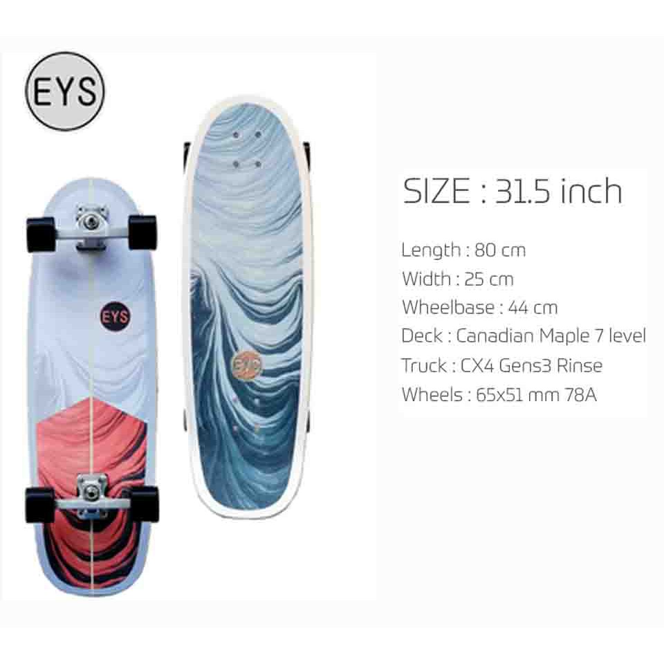 Surfskate เซิร์ฟสเก็ต EYS Surfskate TRUCK CX4 Gens3 New!