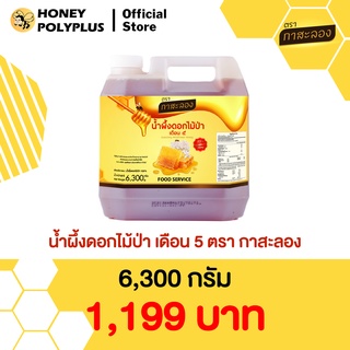 Kasalong Wildflower Honey 6.3 kg น้ำผึ้งสะลอง น้ำผึ้งดอกไม้ป่า 6.3 กิโลกรัม (1 แกลลอน) - น้ำผึ้งเอื้องหลวงเดิม