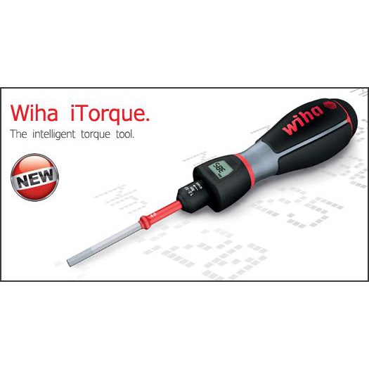 WIHA ไขควงดิจิตอล 28352 Torque screwdriver iTorque No.36887 (0.8-3.0 Nm.)