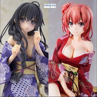 เสื้อคลุมอาบน้ํา ลายการ์ตูนอนิเมะ Yuigahama Yui&amp;Yukinoshita Yukino ฟิกเกอร์ PVC รูปผู้หญิงเซ็กซี่ ขนาด 1/6 16 ซม.