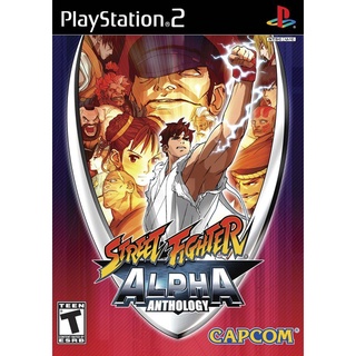 แผ่น PS2 Street Fighter Alpha Anthology