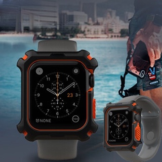 UAG เคสกระจกนิรภัย ป้องกันรอย 45 มม. สําหรับ Apple Watch 7 6 5 4 3 2 44