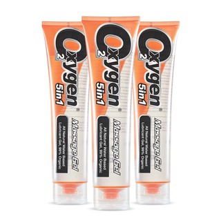 เจลหล่อลื่นสูตรน้ำ Oxygen Massage Gel 160 ml  Original X 3 PCS