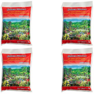 Golden Flower Organic Fertilizer Pellet ชนิดอัดเม็ดสีแดง 1 กิโลกรัม (4ถุง)