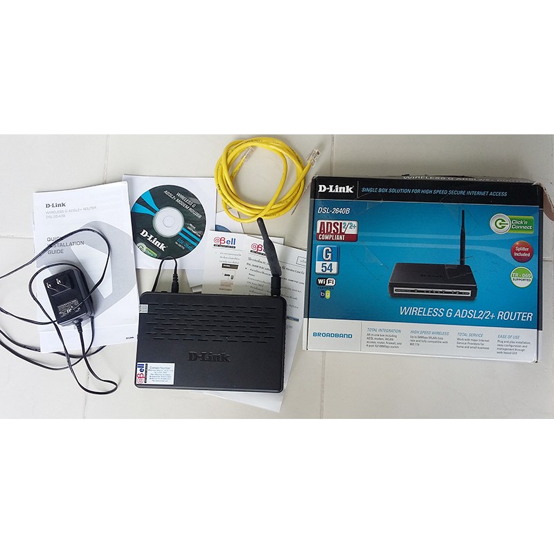 D-Link DSL-2640B Wireless G ADSL2+ Router | Shopee Thailand