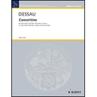 DESSAU P CONCERTINO (FK) Edition Schott BSS31338 (9790001142274)