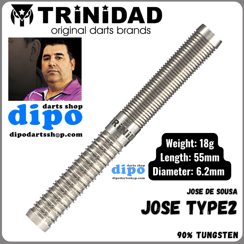 ลูกดอก TRiNiDAD Soft - JOSE Type2 ( รุ่น Jose De Sousa )