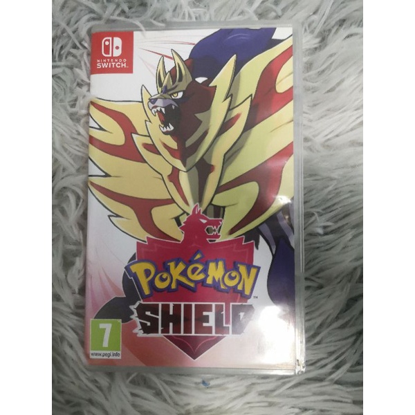 แผ่นเกม Nintendo switch มือสอง pokemon shield